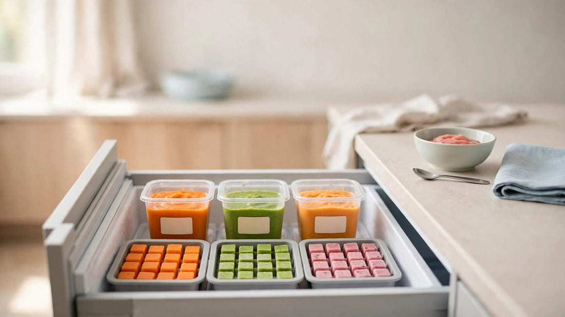 Baby Food Freezer Storage for Busy Parents