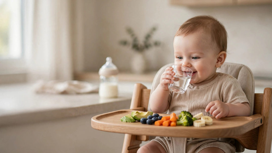 Baby Water After Solids: How Much Is Enough?