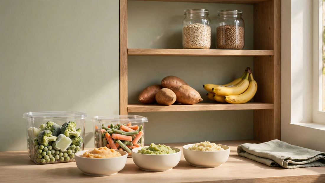 How to Build a Pantry for Whole-Food Baby Meals