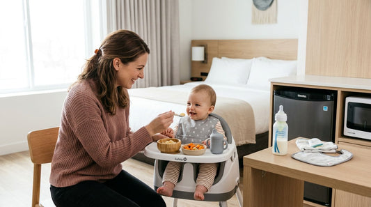How to Feed Your Baby at a Hotel Without Relying on Pouches