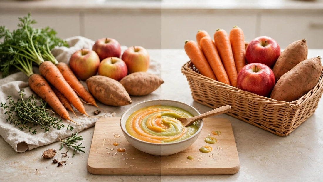 Organic vs Conventional Produce for Homemade Baby Food